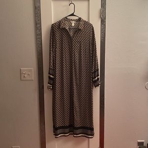 H&M long dress , long sleeves